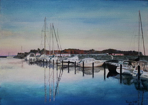 Lystbådehavnen ved Dragør Fort